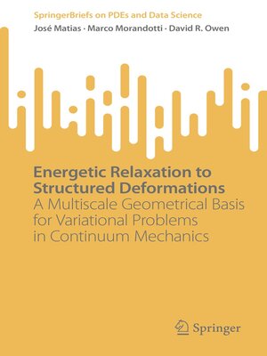 cover image of Energetic Relaxation to Structured Deformations